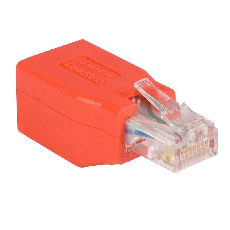 StarTech.com Cat6 Gigabit Ethernet ‑ristikytkentäadapteri, oranssi
