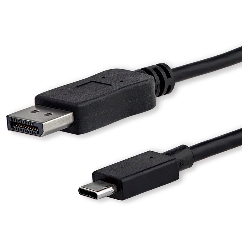 StarTech.com USB-C -> DisplayPort 1.2 -näyttökaapeli, 3m, musta