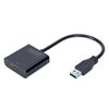 Digitus (Outlet) 3.2 Gen1 USB-A - HDIMI -näyttöadapteri, musta