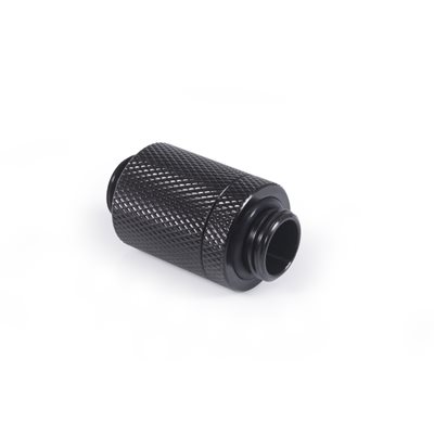 Alphacool ES D-Plug 25,5 mm G1/4" -> G1/4", Deep Black