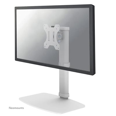 Neomounts 10-30" Monitor Desk Mount, pöytäteline näytölle, valkoinen