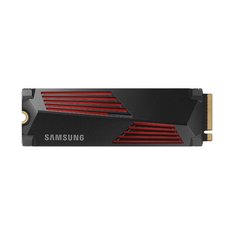 Samsung 4TB 990 PRO with Heatsink, PCIe 4.0 NVMe M.2 2280 SSD-levy, 7450/6900 MB/s