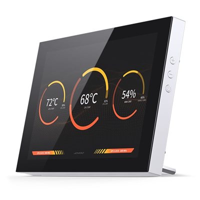 Jonsbo DS8 White, 8" LCD-näyttö, valkoinen