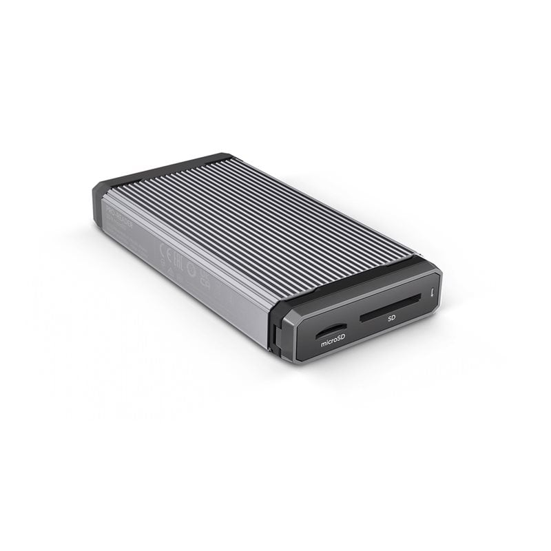 Sandisk PRO-READER SD & microSD Dual -kortinlukija, USB-C, harmaa