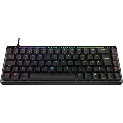 Asus ROG FALCHION ACE HFX (M605) 65%, analoginen pelinäppäimistö, 65%, ROG HFX -magneettikytkimet, musta