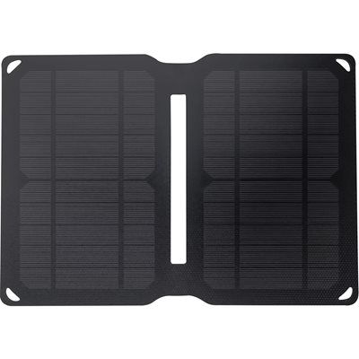 Sandberg 10W Solar Charger -aurinkokenno, 2x USB-A, musta