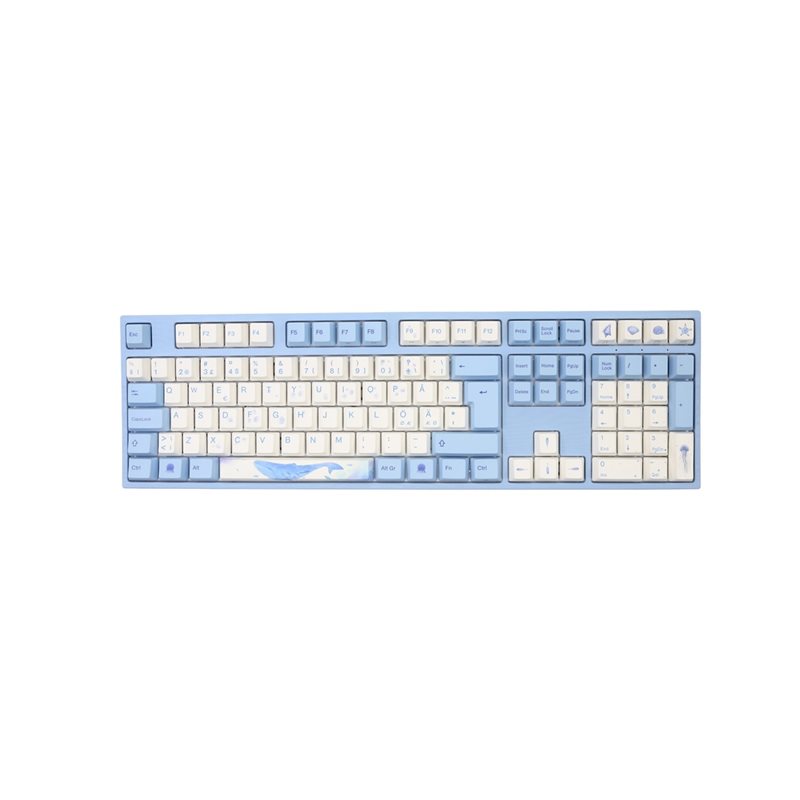 Varmilo APT109 Sea Melody V3 Full-Size -näppäimistö /PBT/Hot-Swap/Gateron G Pro 3.0 Brown