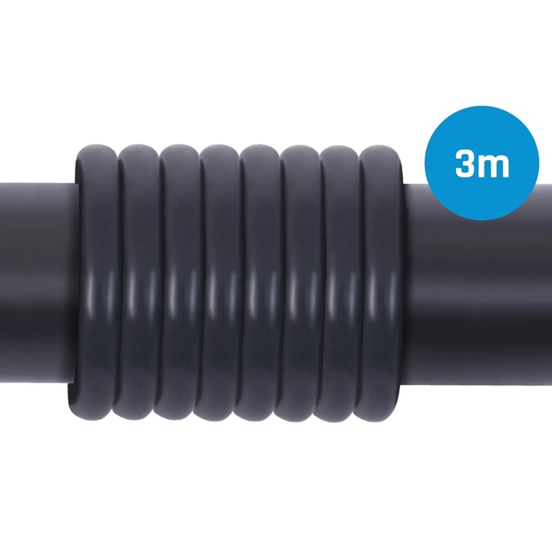 Alphacool EPDM Tube 16/10 - Black 3m, retailbox