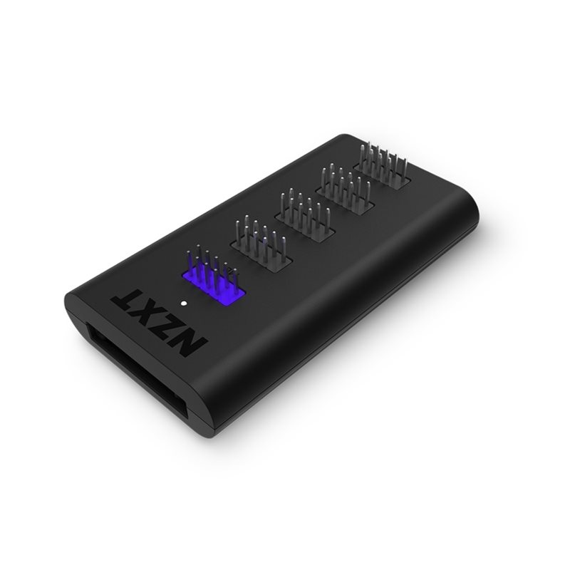 NZXT (Outlet) Internal USB Hub (Gen3), sisäinen USB 2.0 -hubi, musta