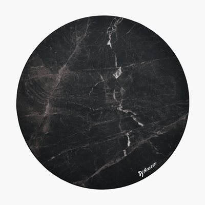 Arozzi ZONA Floor Pad, Black Marble -tuolimatto, musta/harmaa