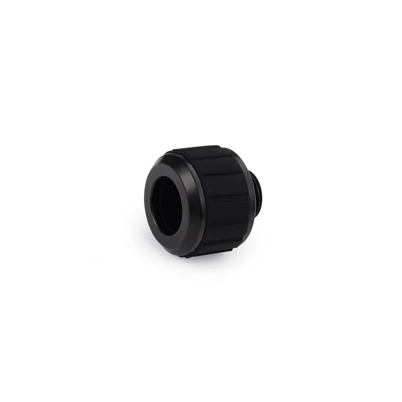 Alphacool Apex Grip HardTube Fitting -putkiliitin, 13mm, G1/4, musta
