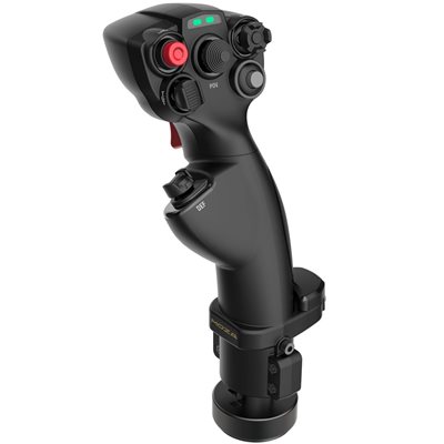 MOZA Racing MHG Flightstick -ohjaussauva, ARGB, musta