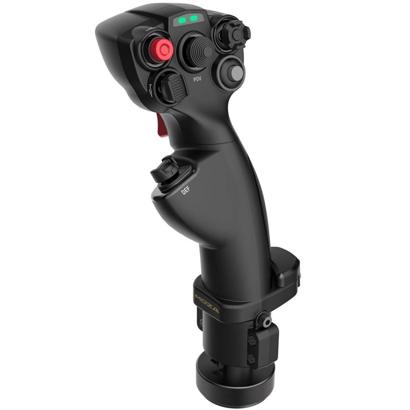 MOZA Racing MHG Flightstick -ohjaussauva, ARGB, musta