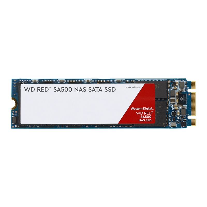 Western Digital 500GB WD Red SA500 SSD-levy, M.2 2280, SATA III, 560/530 MB/s