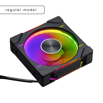 Phanteks D30-120 Regular Fan - Single Pack, 120mm PWM-laitetuuletin, musta