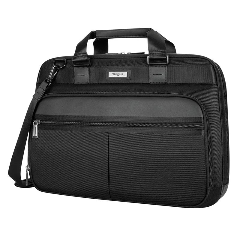 Targus 15.6-16" Mobile Elite Topload Briefcase, kannettavan tietokoneen salkku, musta