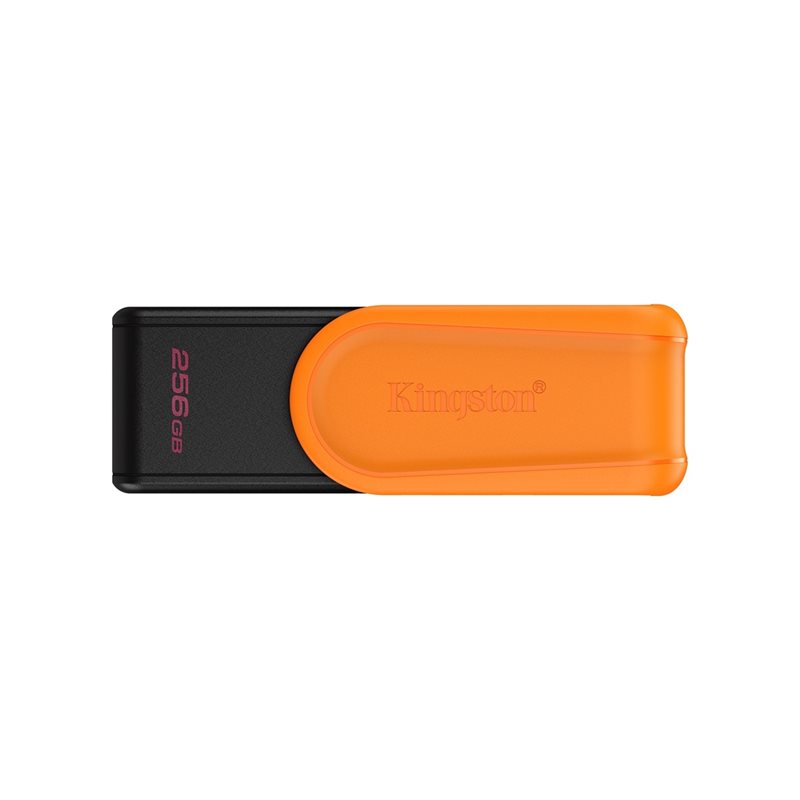 Kingston 256GB DataTraveler Exodia S, USB 3.2 Gen1 USB-A -muistitikku, musta/oranssi
