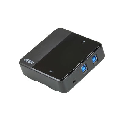 Aten 2x4 USB 3.2 Gen1 -jakokytkin, musta