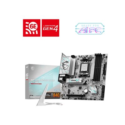 MSI B840M GAMING PLUS WIFI6E, mATX-emolevy