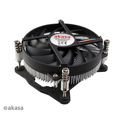Akasa (Outlet) Kompakti LGA115x -prosessorijäähdytin, musta