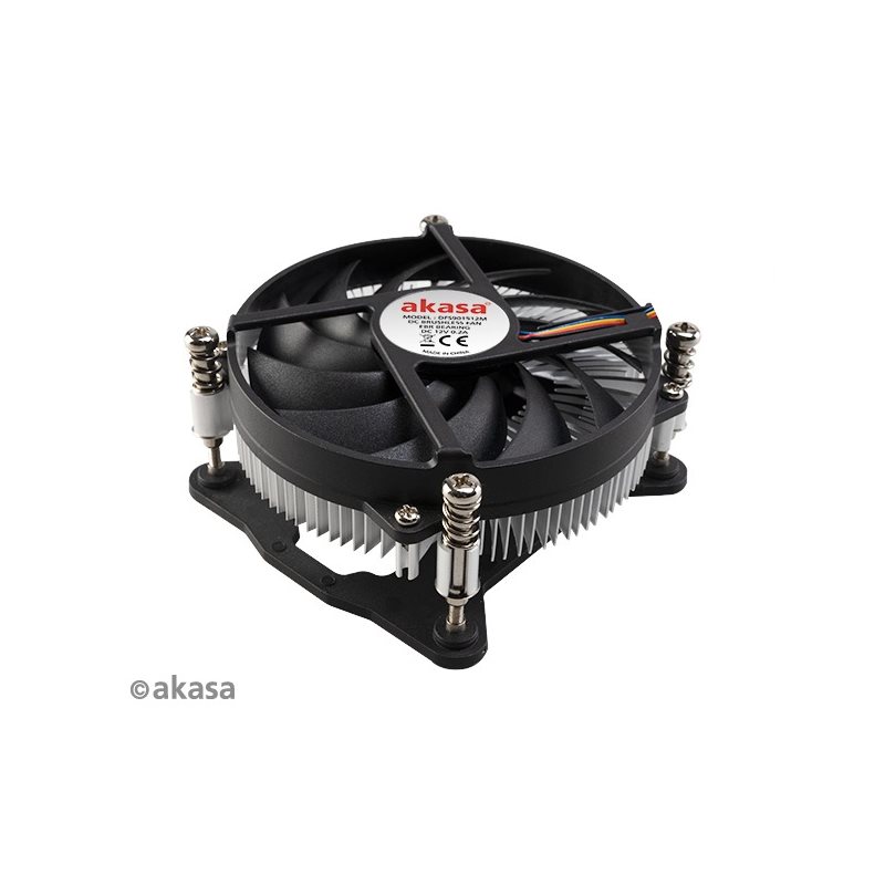 Akasa (Outlet) Kompakti LGA115x -prosessorijäähdytin, musta