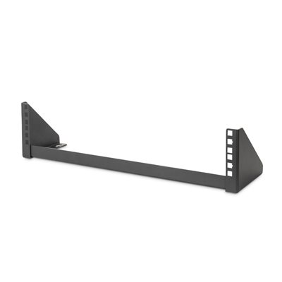 Digitus 19" pystymallinen seinäkiinnike, 2U, maks. 20kg, musta