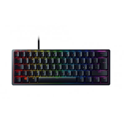 Razer (Outlet) Huntsman Mini, mekaaninen pelinäppäimistö, 60%, Razer Clicky, musta