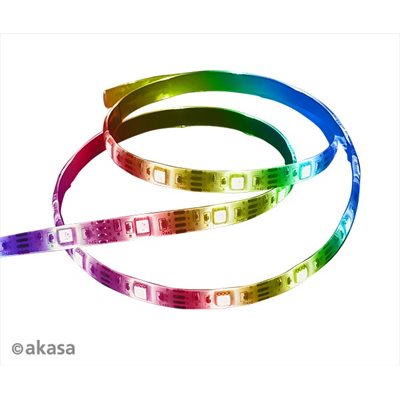 Akasa Vega HZ, RGB LED-valonauha, 2m