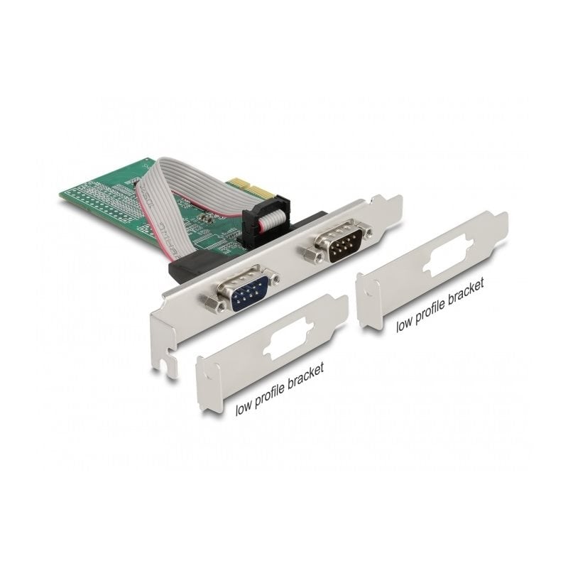 DeLock PCI Express Card -> 2 x Serial RS-232