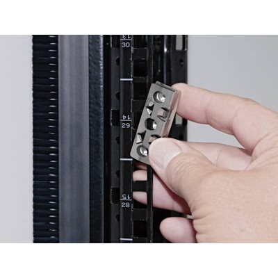 Rittal DK 19" Korimutteri 1U/M5, 24KPL