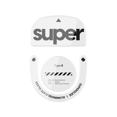 Pulsar Superglide (Type-S) for Logitech G PRO X SUPERLIGHT 2, hiiren tassusarja, valkoinen
