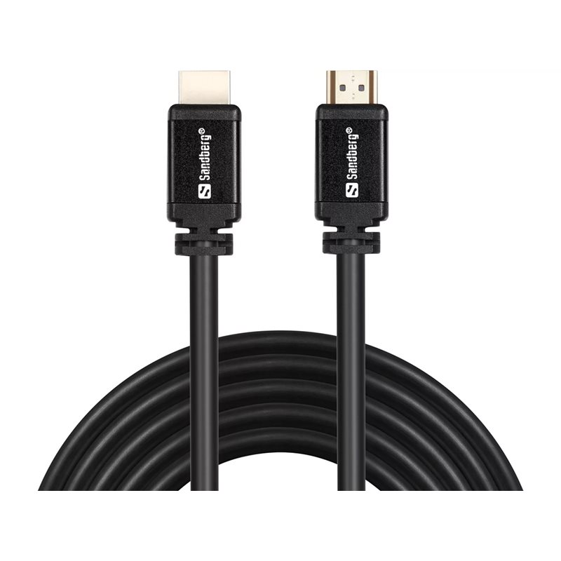 Sandberg 2.0 HDMI -näyttökaapeli, 10m, musta