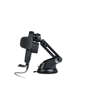 Verbatim 15W Qi langaton autolaturiteline, musta