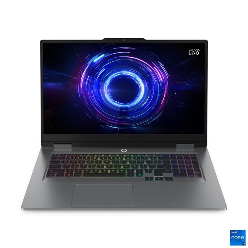 Lenovo 17,3" LOQ 17IRX10, kannettava pelitietokone, Luna Grey
