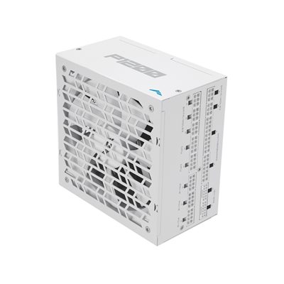 SAMA 1200W P1200 White, ATX 3.1 virtalähde, PCIe 5.1, 80 Plus Platinum, valkoinen