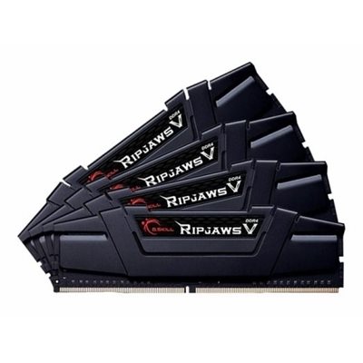 G.Skill 64GB (4 x 16GB) Ripjaws V, DDR4 3200MHz, CL16, 1.35V, musta