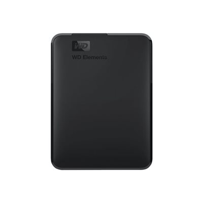 Western Digital 4TB Elements Portable, ulkoinen 2.5" kiintolevy, USB 3.0, musta