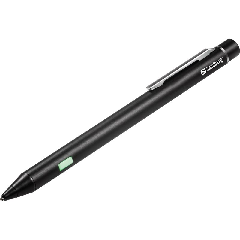 Sandberg Precision Active Stylus Pen -kosketusnäyttökynä, musta