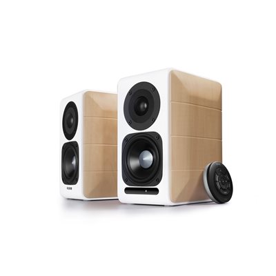 Edifier S880DB -aktiivikaiuttimet, Bluetooth 5.1, valkoinen/puu