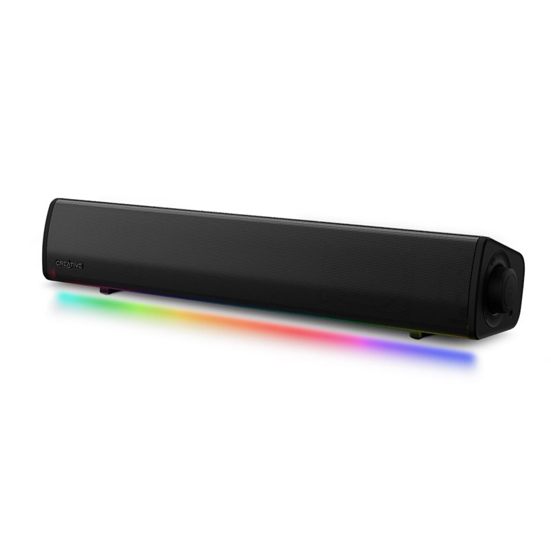 Creative Sound Blaster GS3, kompakti RGB-Soundbar, musta