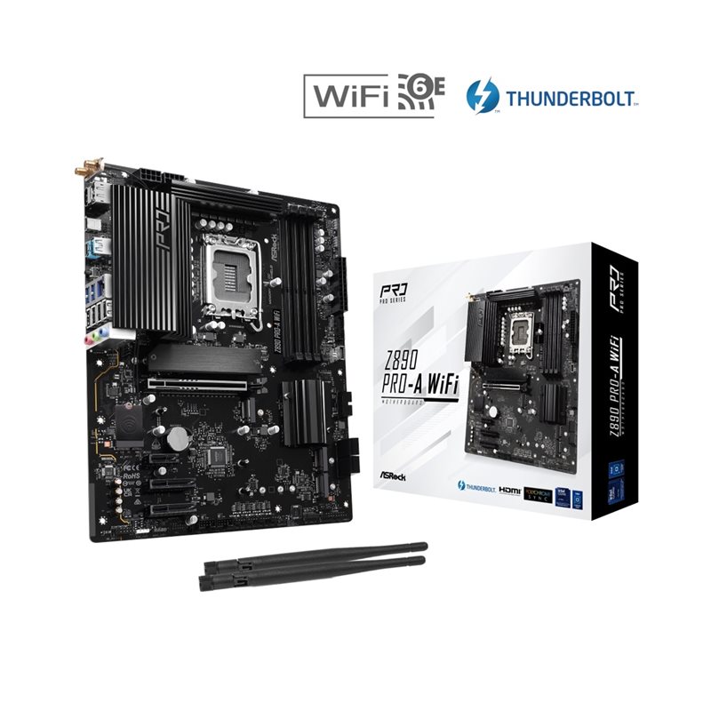 ASRock Z890 Pro-A WiFi, ATX-emolevy