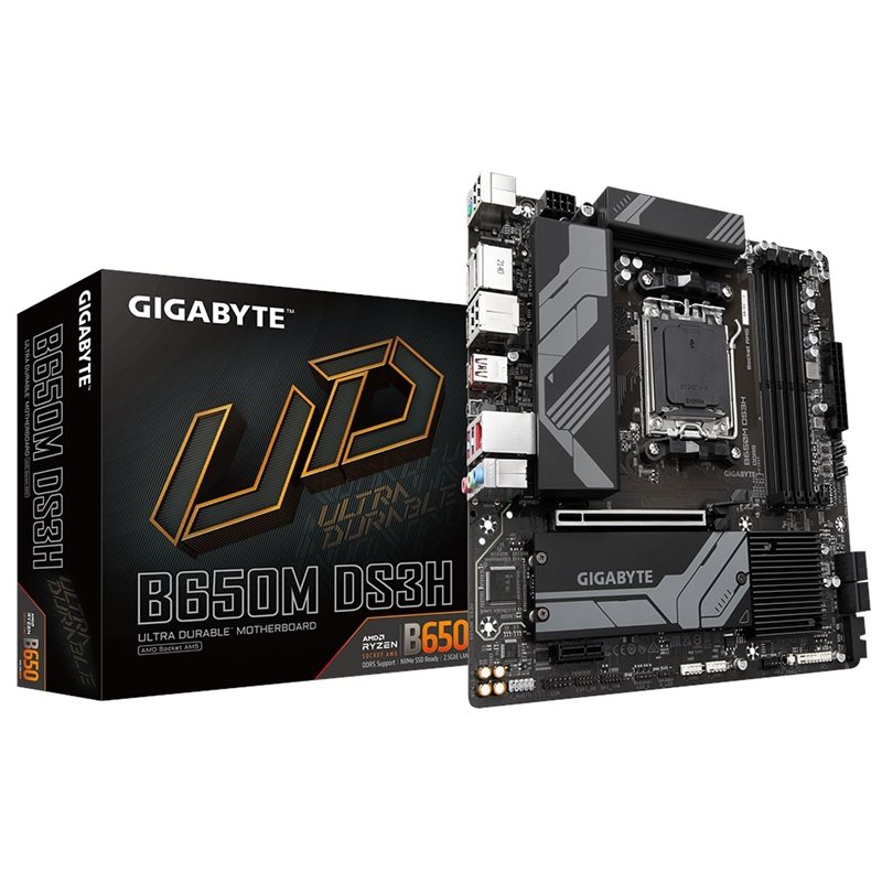 Gigabyte (Outlet) B650M DS3H, mATX-emolevy