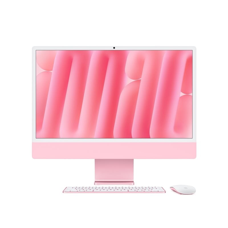 Apple 24" iMac with 4.5K Retina Display, vaaleanpunainen