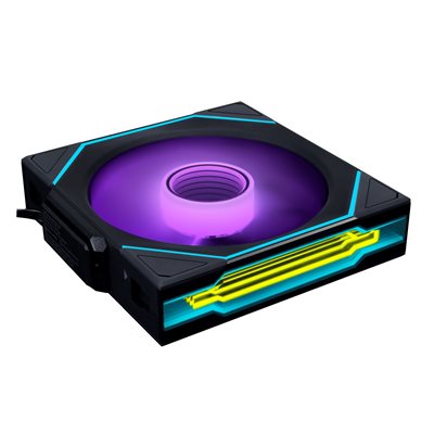 Lian Li UNI FAN SL-INF Wireless, 120mm PWM-laitetuuletin, musta