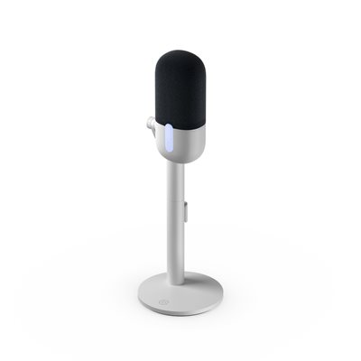 Elgato Wave Neo, kondensaattorimikrofoni, USB-C, valkoinen