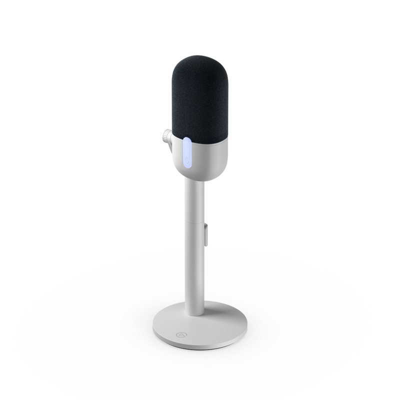 Elgato Wave Neo, kondensaattorimikrofoni, USB-C, valkoinen