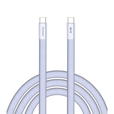 Verbatim 2.0 USB-C -kaapeli, PD3.0 60W, 1,2m, violetti