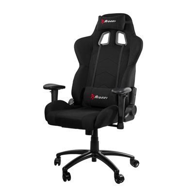 Arozzi Inizio Gaming Chair, kangasverhoiltu pelituoli, musta