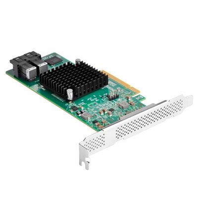 SilverStone ECS05, 8-porttinen SAS/SATA RAID-kortti, PCIe Gen3 x8