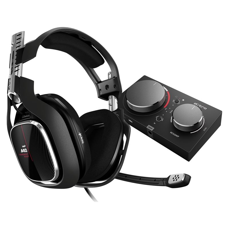 Logitech Astro A40 TR Headset (Gen 4) -pelikuulokkeet mikrofonilla + MixAmp Pro TR -kuulokevahvistin, Xbox